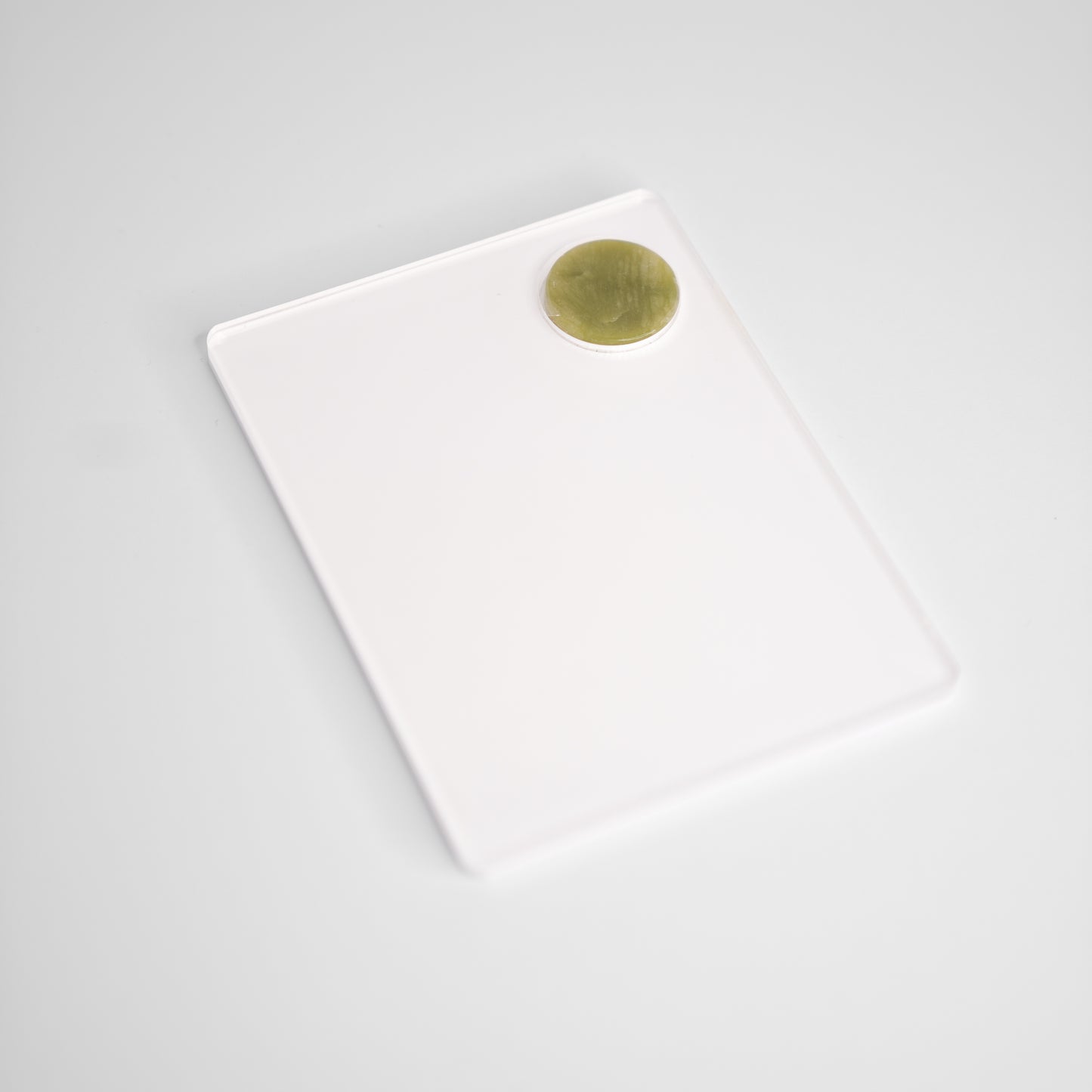 Lash Tile with removable Jade Stone